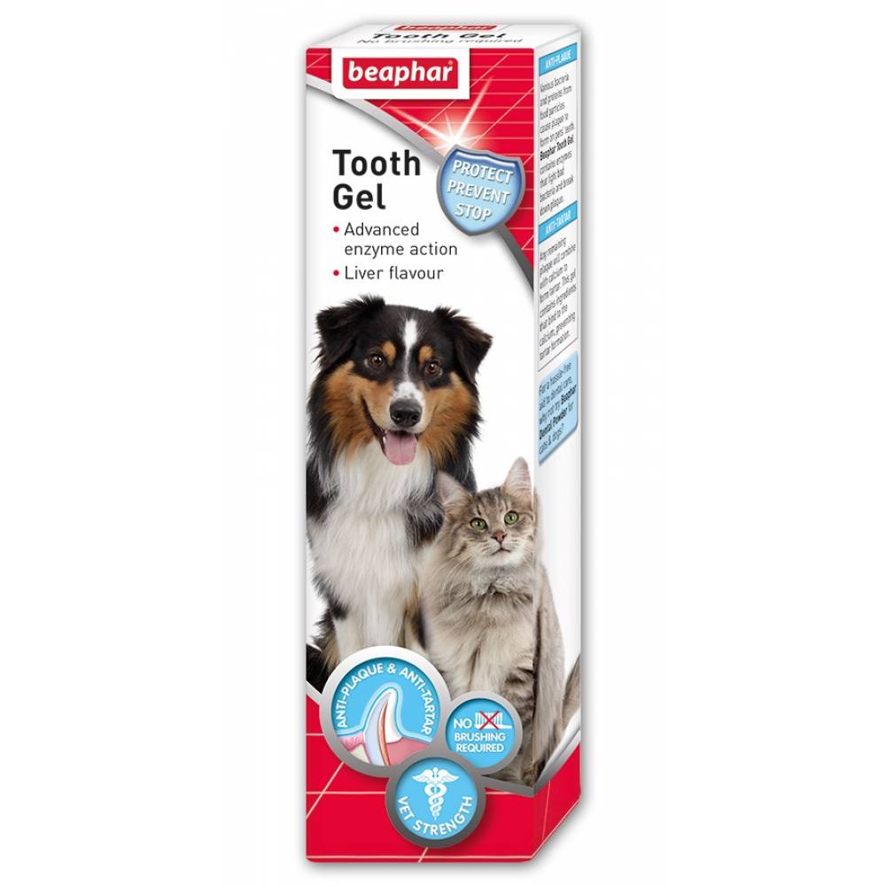 Beaphar Tooth Gel - Гел за зъби за кучета и котки 100гр