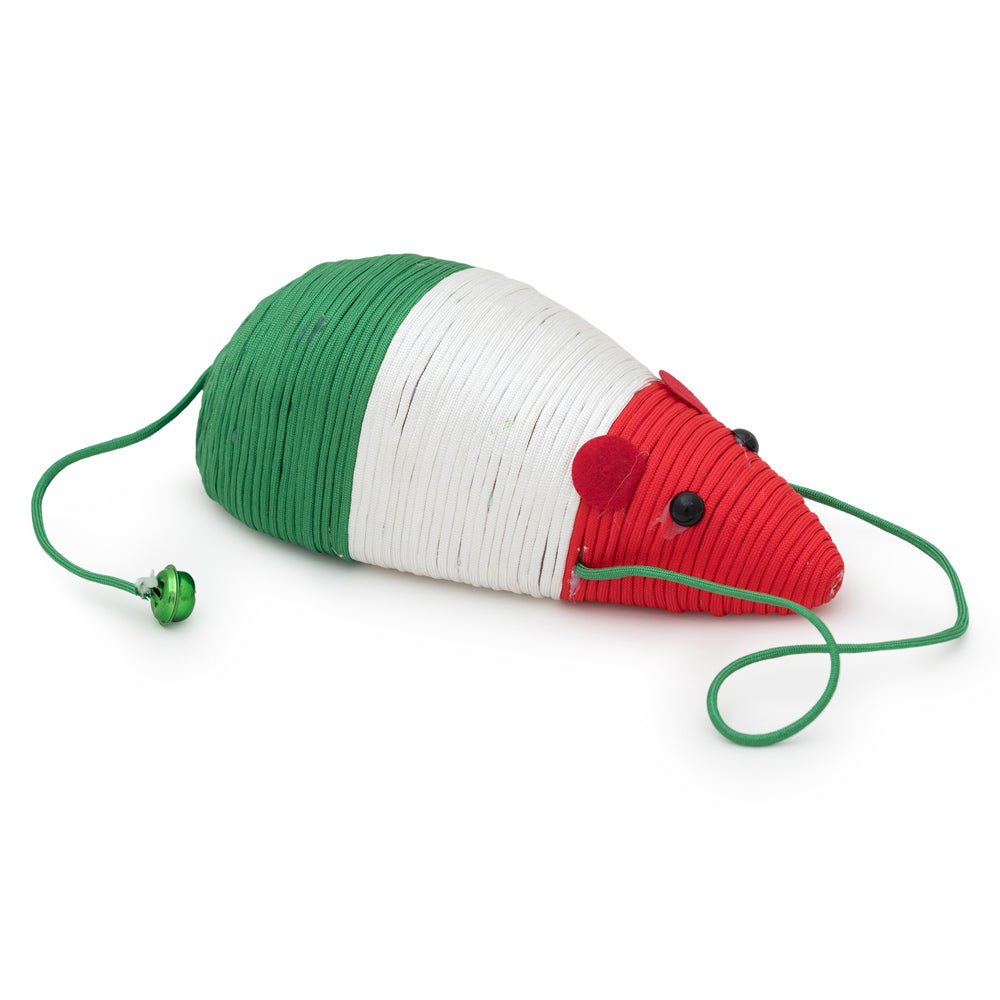 Colorful Sisal Mouse: Играчка за котка