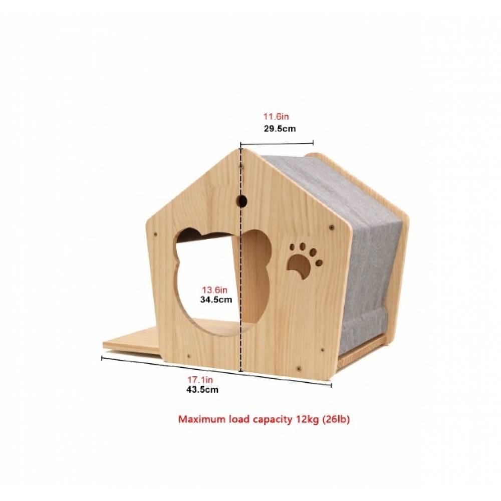 Cuddle Cave: Стенна къща за котки