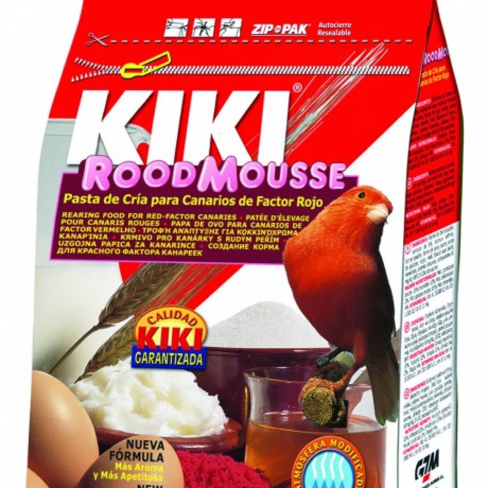 KIKI rood mousse - Мека храна за червен цвят 300 гр