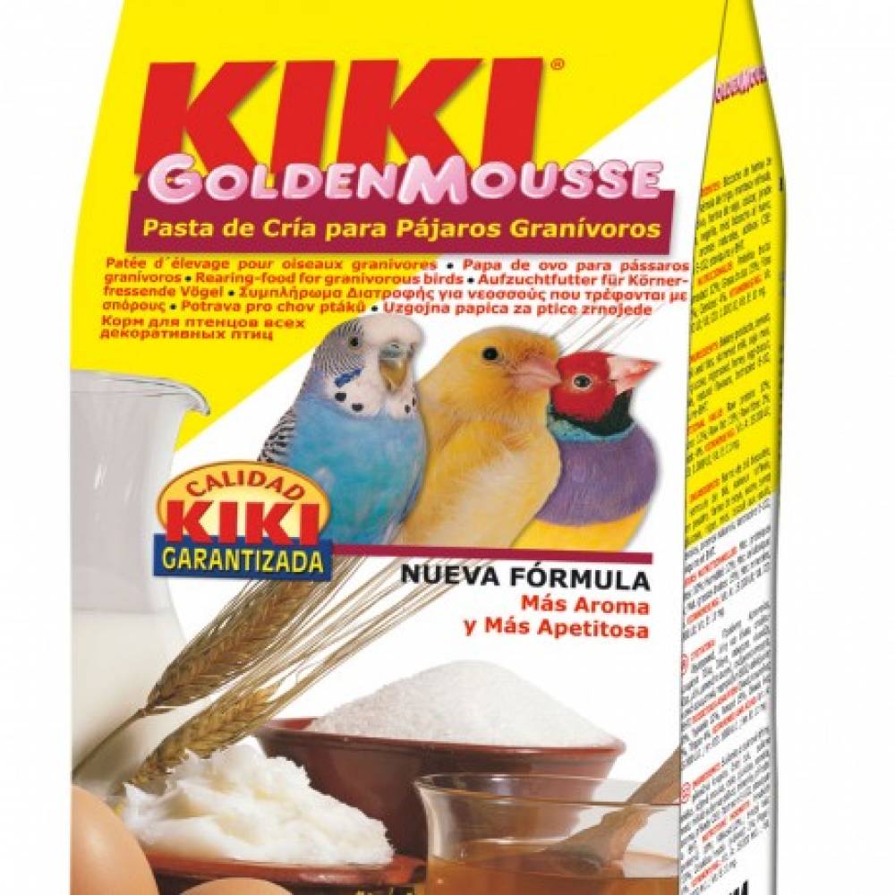 KIKI Golden Mousse - Мека храна за жълт цвят 300гр