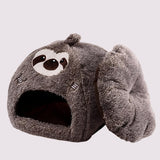 Lazy Sloth Плюшена къща за котки с ленивец