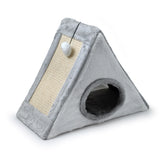 Cat Tent Къща и драскало за котка