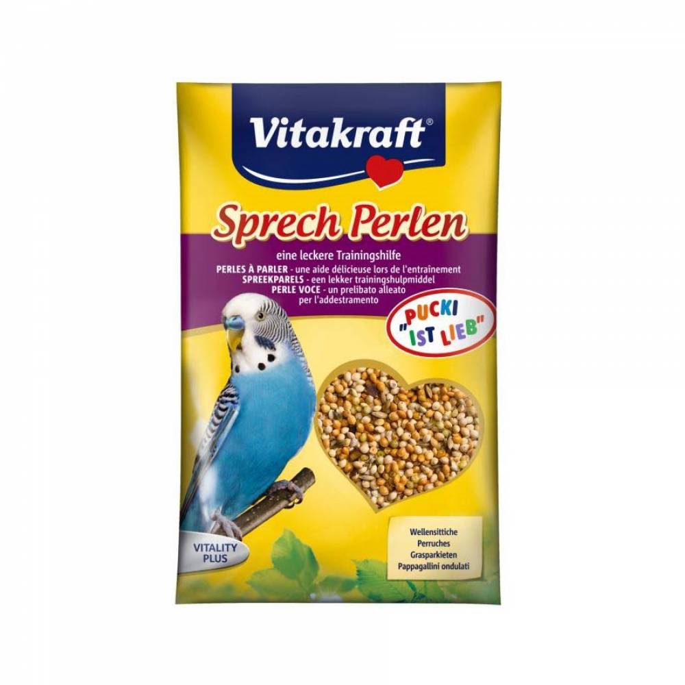 Vitakraft - Витаминни перли - говор за вълнисти папагали 20гр