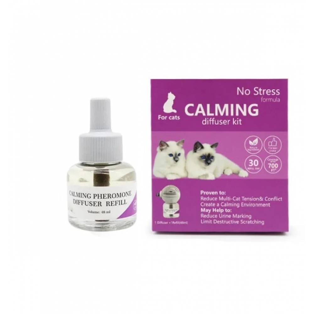 No Stress Calming diffuser kit- Дефузр с успокояващ спрей за котки