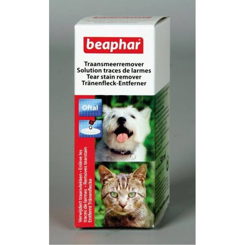 Beaphar Oftal - Спрей за почистване козината около очите 50мл