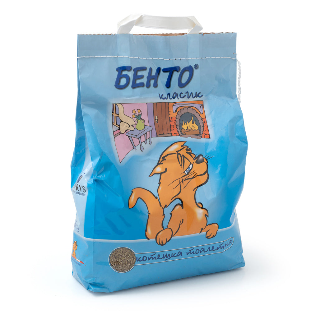 Бенто класик пълнител за котешка тоалетна 5кг.