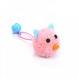 Jingle Wool Mouse – Играчка за котки топче-мишка, изработена от вълна, със звънче