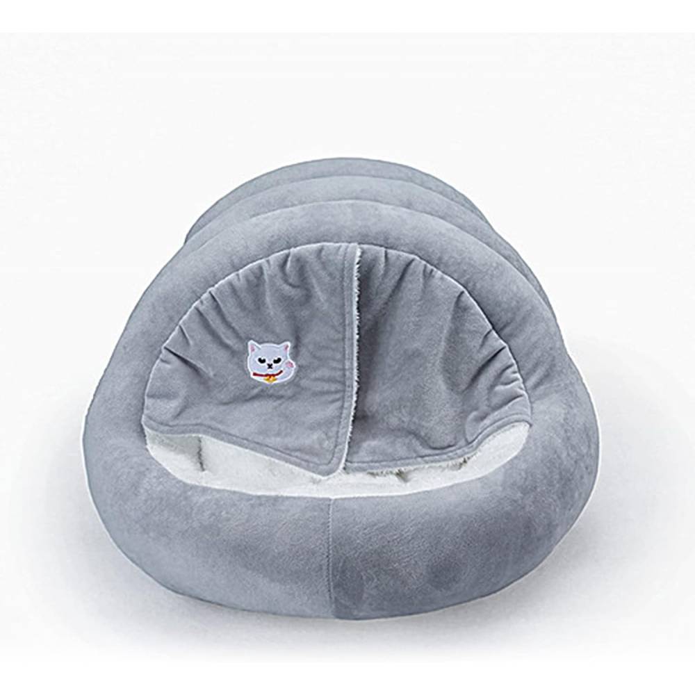 Fluffy Cat Bed - Плюшено легло за котка
