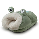 Fluffy Caterpillar - Плюшена къща за котки с формата на гъсеница