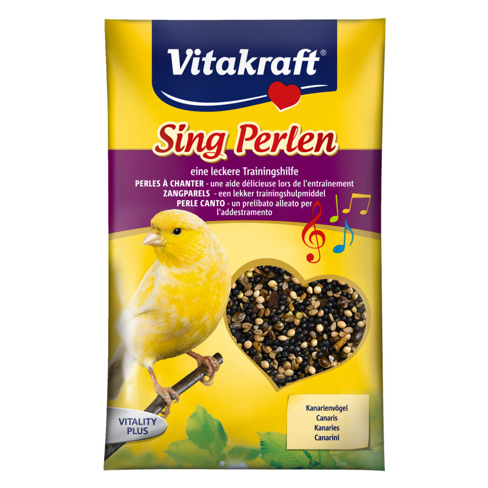 Vitakraft - Витаминни перли за песен на канарчета 20гр