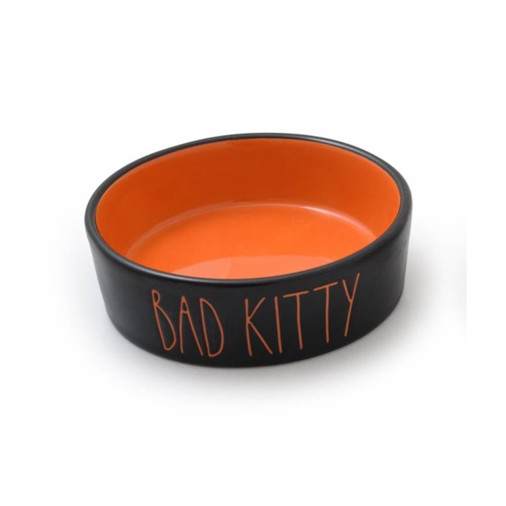Bad Kitty Керамична хранилка за котки