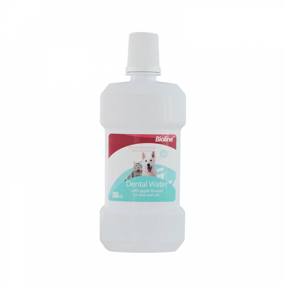 Bioline Dental Water - Дентална вода за уста с вкус на Ябълка 300мл