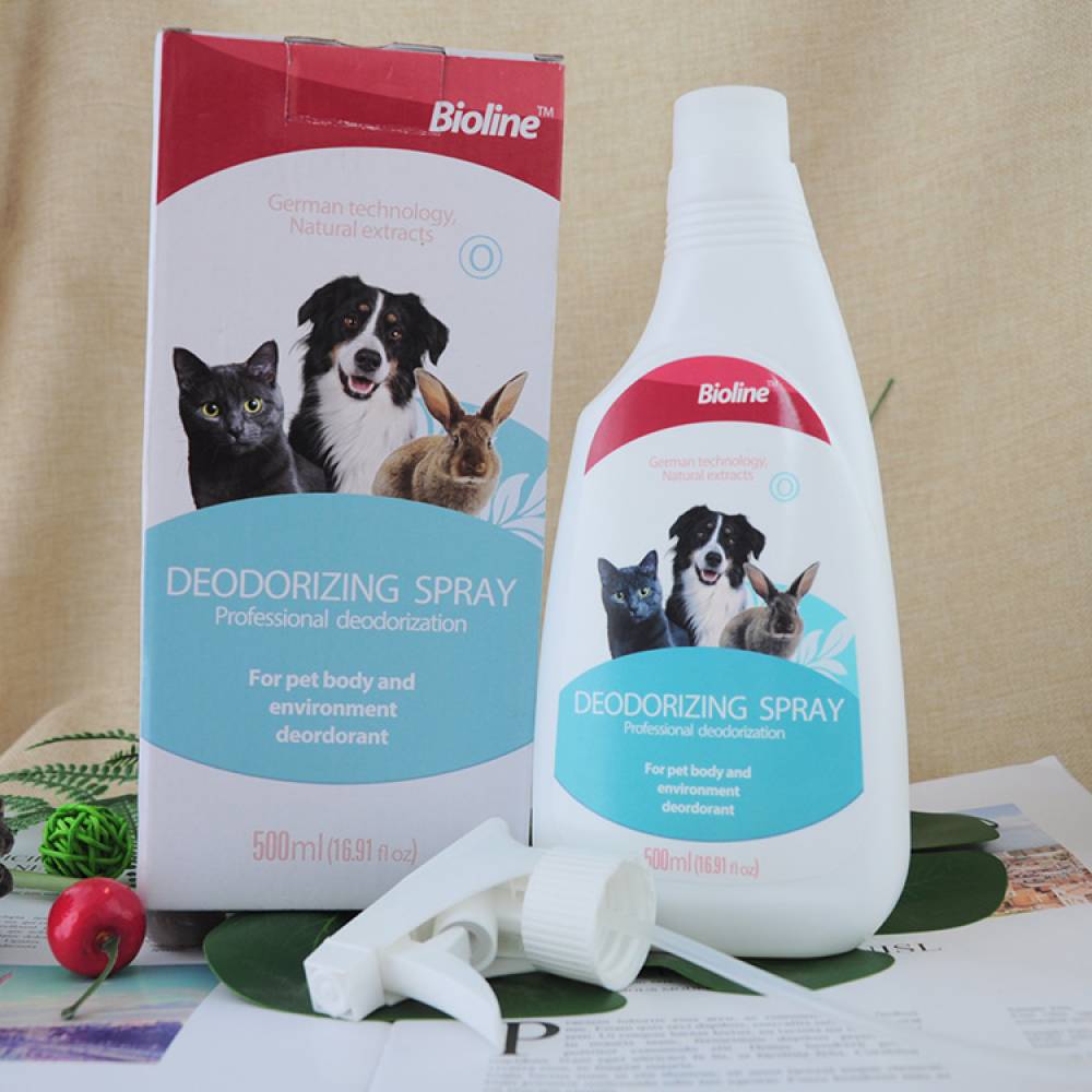Bioline Deodorizing Spray - Дезодорант за домашни любимци 500мл