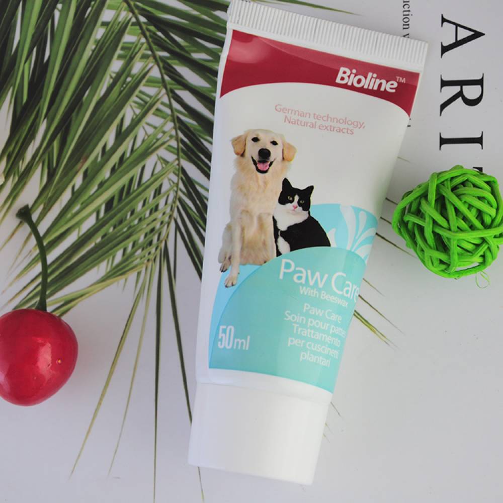 Bioline Paw Balm - Балсам за лапички за кучета и котки 50мл