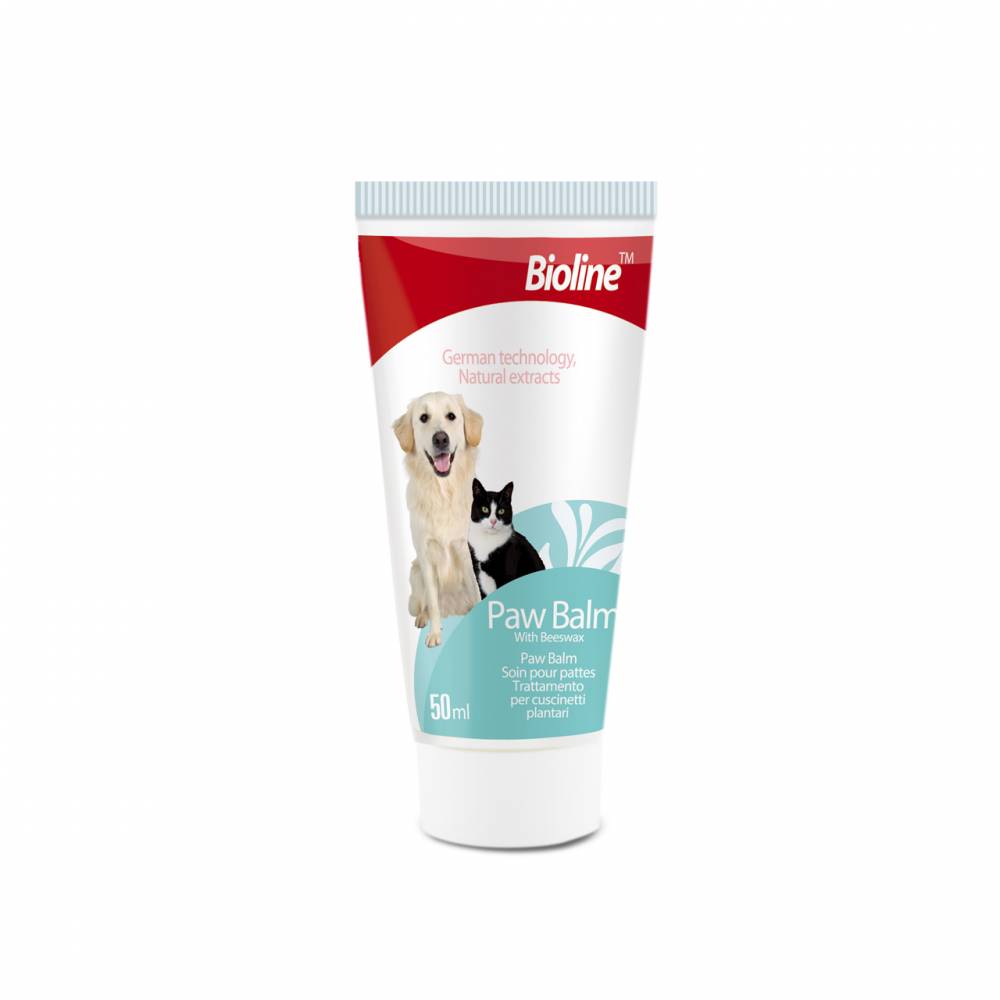 Bioline Paw Balm - Балсам за лапички за кучета и котки 50мл