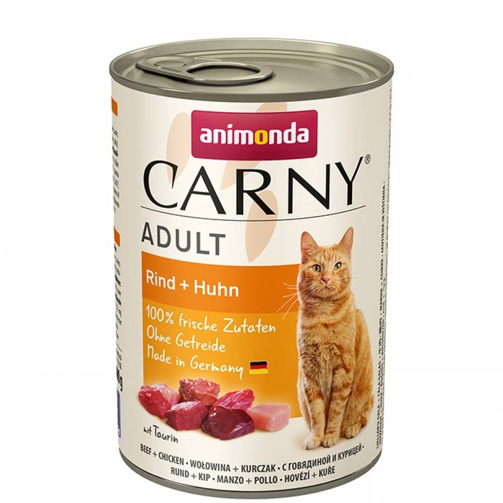 CARNY ADULT - Премиум консервирана храна за котки (400 г)
