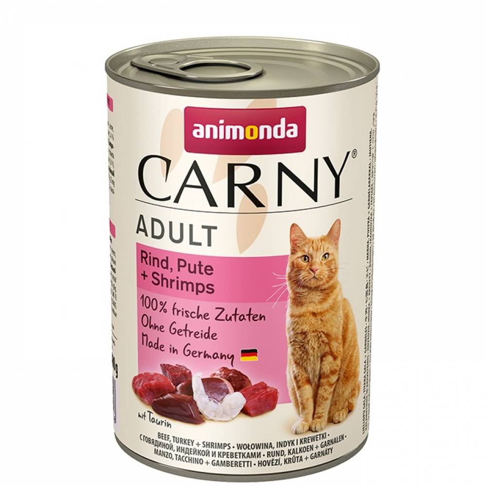 CARNY ADULT - Премиум консервирана храна за котки (400 г)