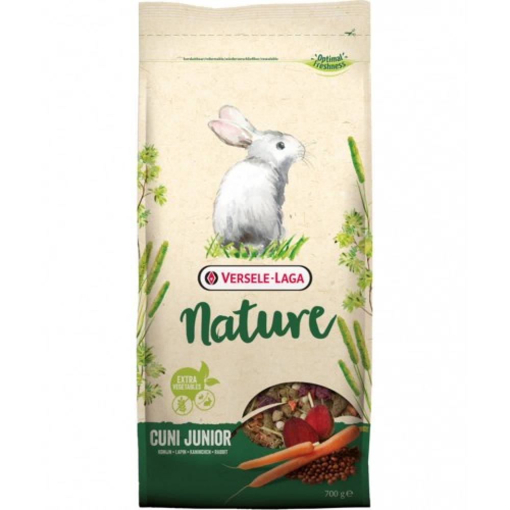 Versele-Laga Nature Cuni Junior Премиум храна за подрастващи зайчета 700гр