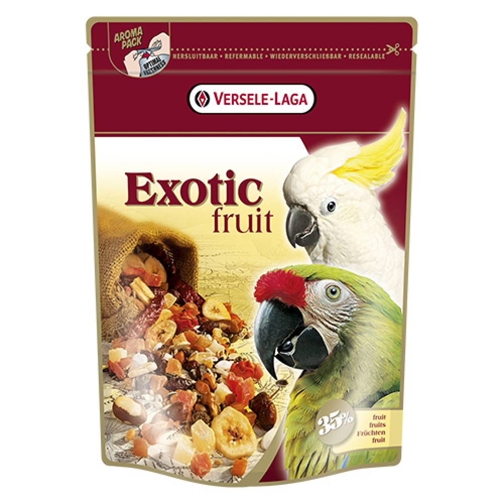 Versele-Laga Exotic Fruit - Премиум лакомства за големи папагали 600гр
