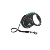 FLEXI Black Design M , 5метра лента - за кучета до 25кг.