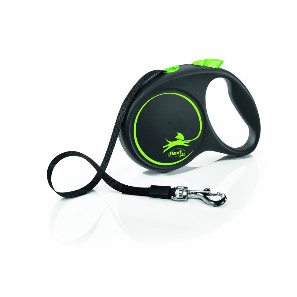 Flexi Black Design L , 5метра лента - за кучета до 50кг.