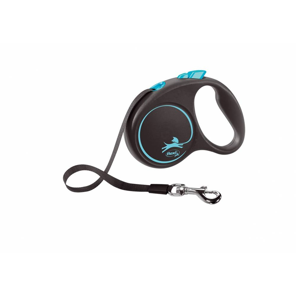 Flexi Black Design L , 5метра лента - за кучета до 50кг.
