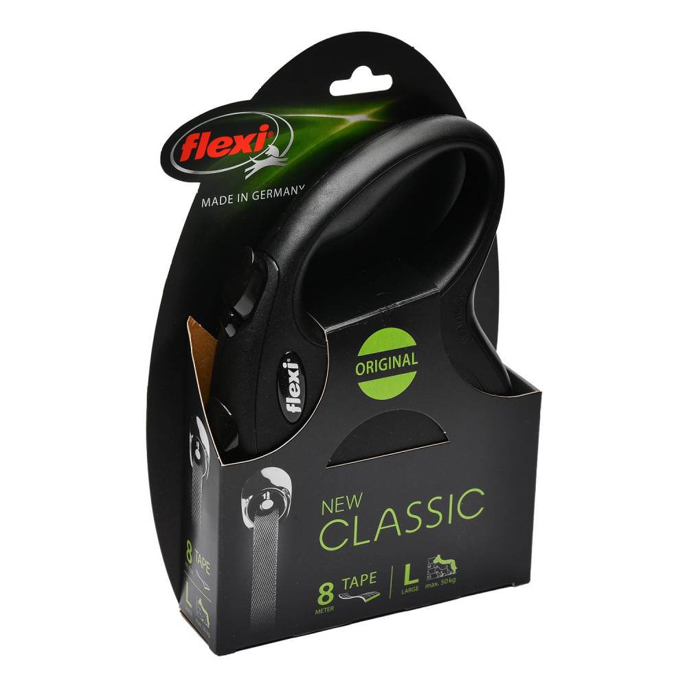Flexi Classic L , 8метра лента - за кучета до 50кг.