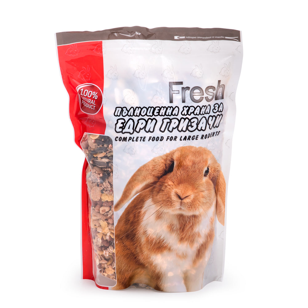 Fresh Пълноценна храна за едри гризачи 750гр
