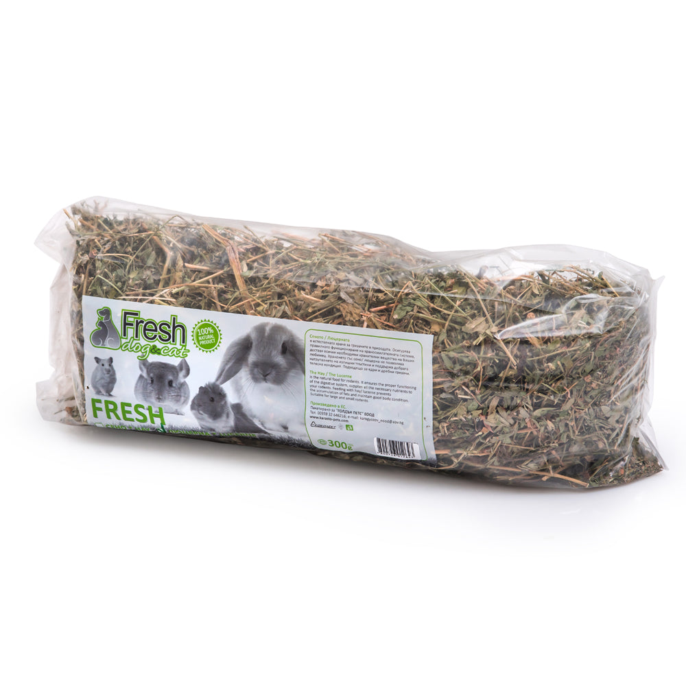 Fresh Сушена люцерна за гризачи 300гр
