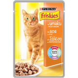 Purina Friskies балансиран пауч за котки хапки в сос 85 гр