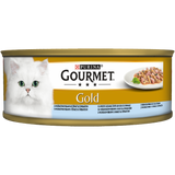 Премиум консерва за котки GOURMET Gold Двойно удоволствие  85 гр