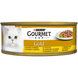 Премиум консерва за котки GOURMET Gold Двойно удоволствие  85 гр