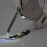 PET LEASH автоматичен повод с LED фенерче, 3 метра лента - за кучета до 15кг.