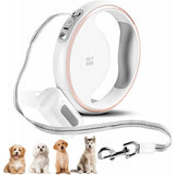 PET LEASH автоматичен повод с LED фенерче, 3 метра лента - за кучета до 15кг.
