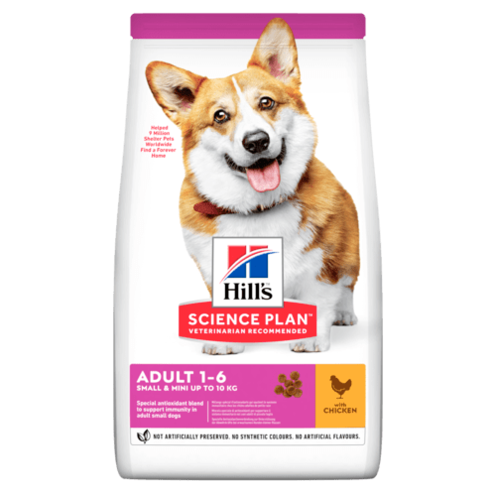 Hill’s Science Plan Adult Small & Mini с Пилешко, чувал от 6кг