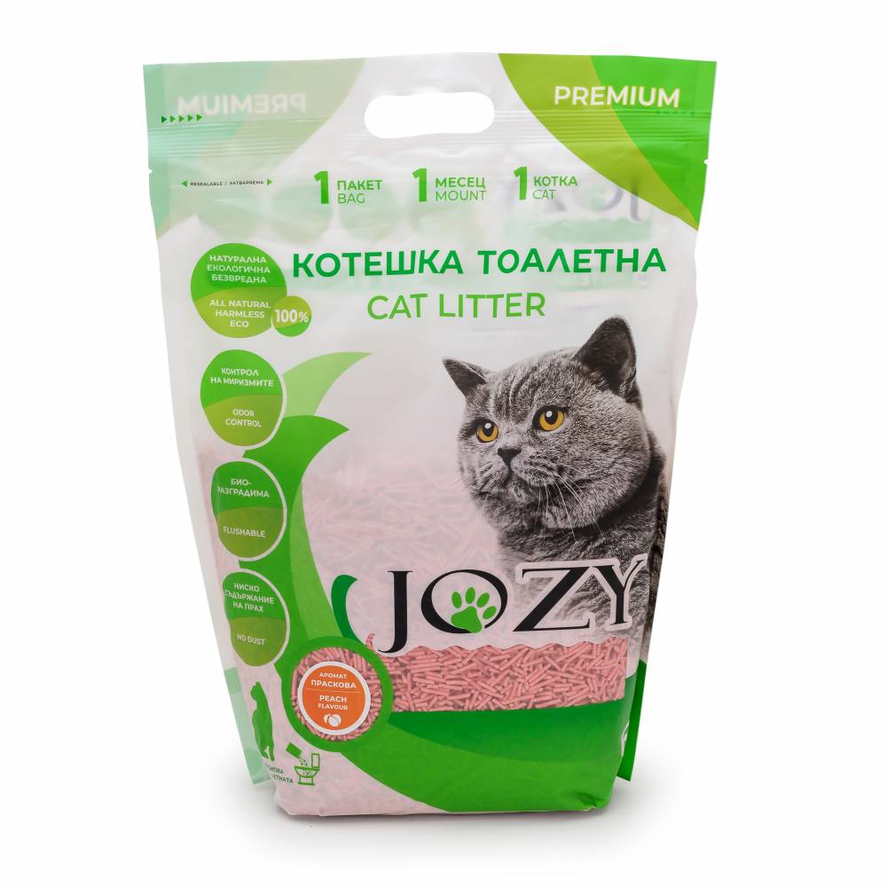 JOZY ТОФУ натурален продукт за котешка тоалетна 5л
