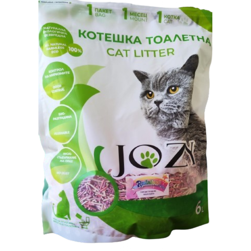 JOZY ТОФУ натурален продукт за котешка тоалетна 5л