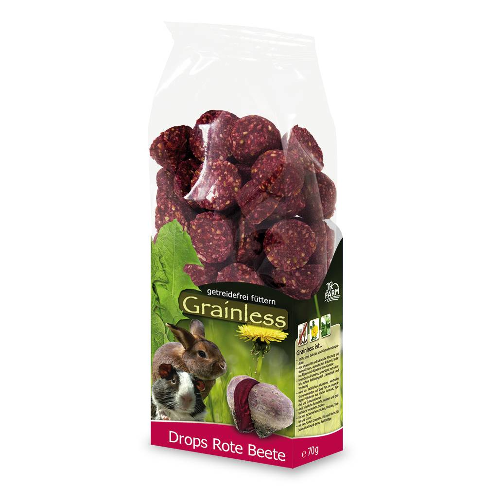 JR Farm Grainless Drops Премиум лакомства за гризачи 140гр