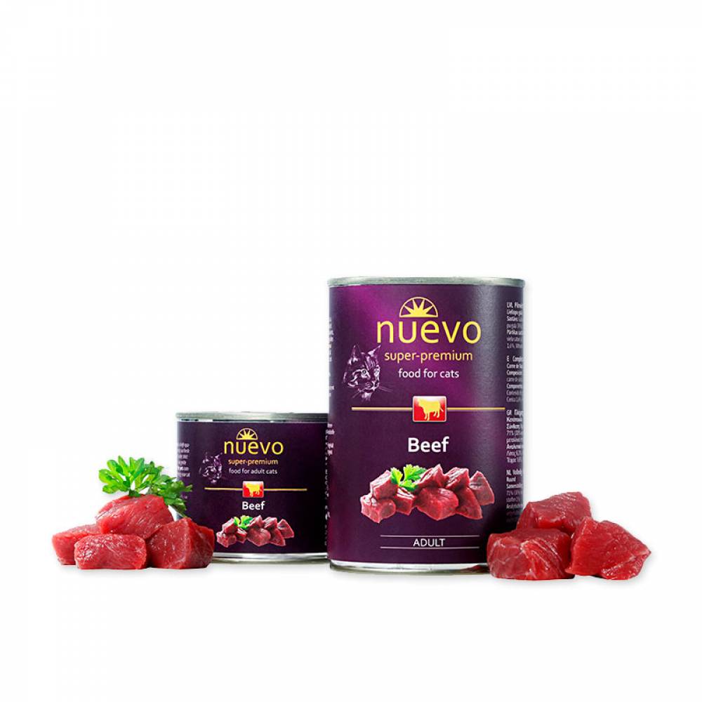 NUEVO super-premium консерва за котка 200 гр