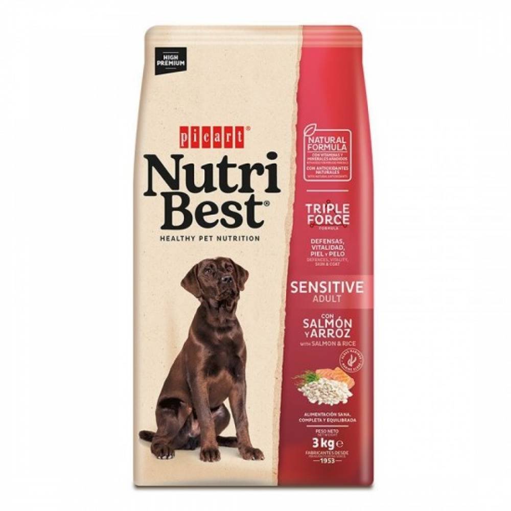 NutriBest Adult Сьомга и ориз, чувал от 15кг