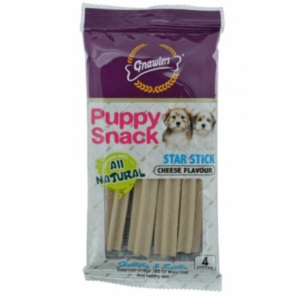 Лакомство за малки кученца GNAWLERS PUPPY SNACK - 4бр.