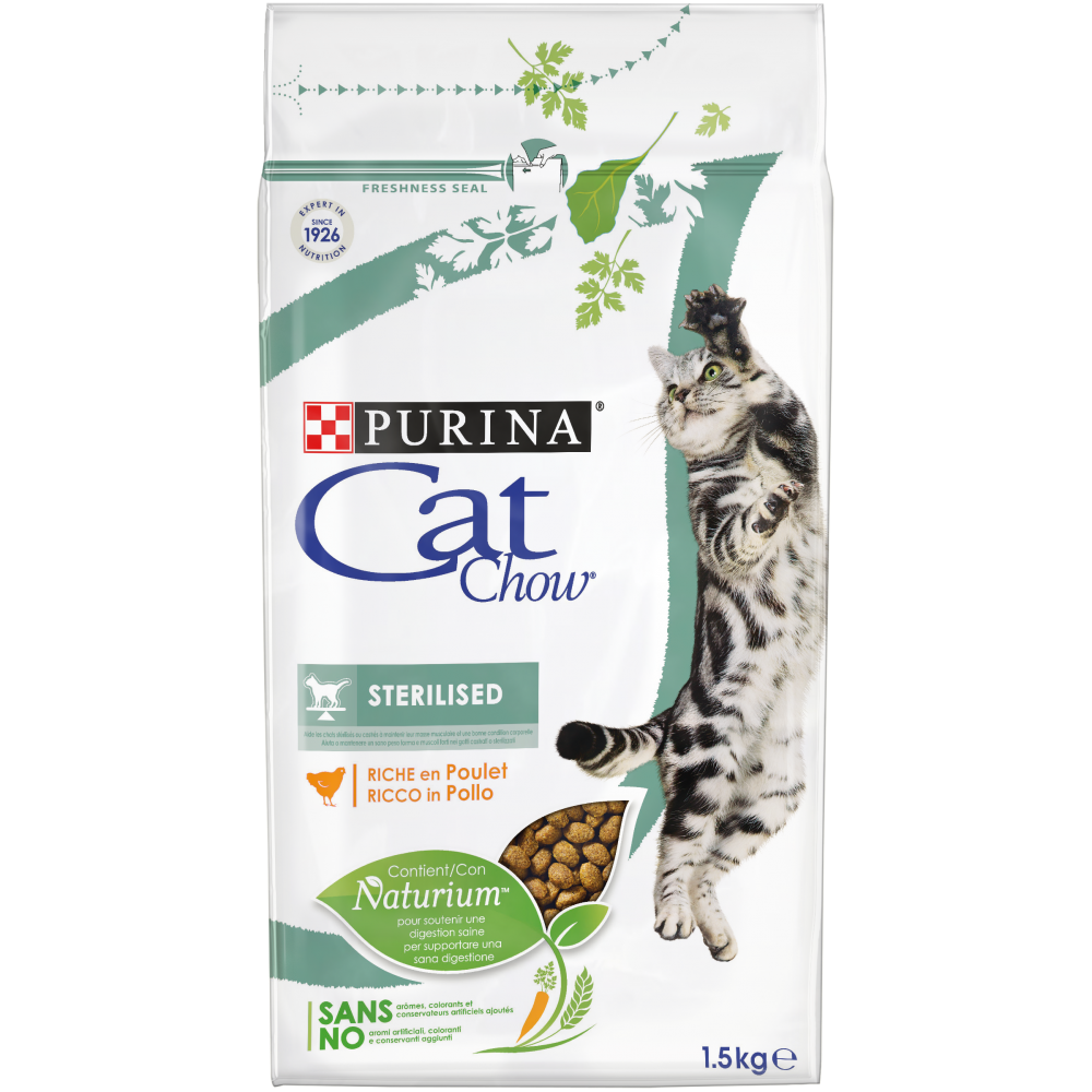 Специализирана храна за котки PURINA CAT CHOW Sterilised-15кг