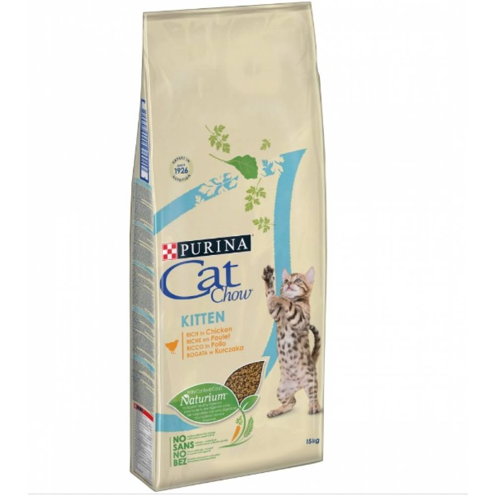 Премиум храна за подрастващи котки PURINA CAT CHOW Kitten-15кг