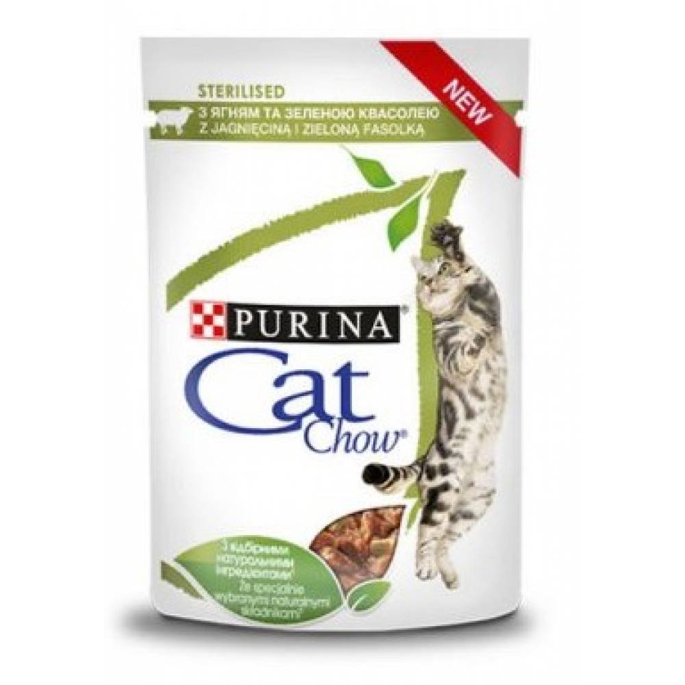 Специализиран пауч за котки PURINA CAT CHOW STERILISED 85 гр