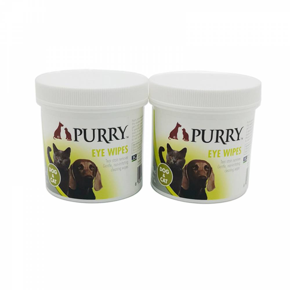 Purry Eye Wipes - Мокри кърпи за почистване очите 100бр