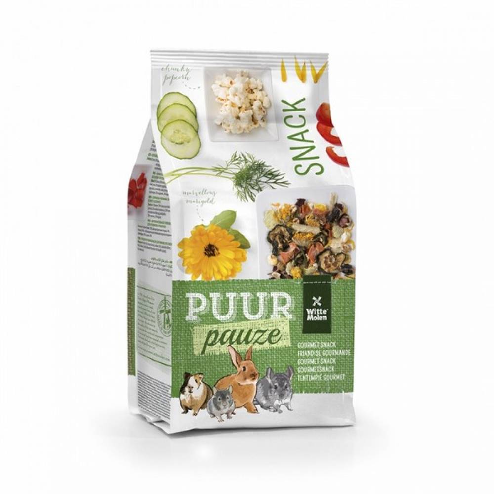 PUUR Pauze Snack Премиум микс за похапване между храненията за гризачи 700 гр