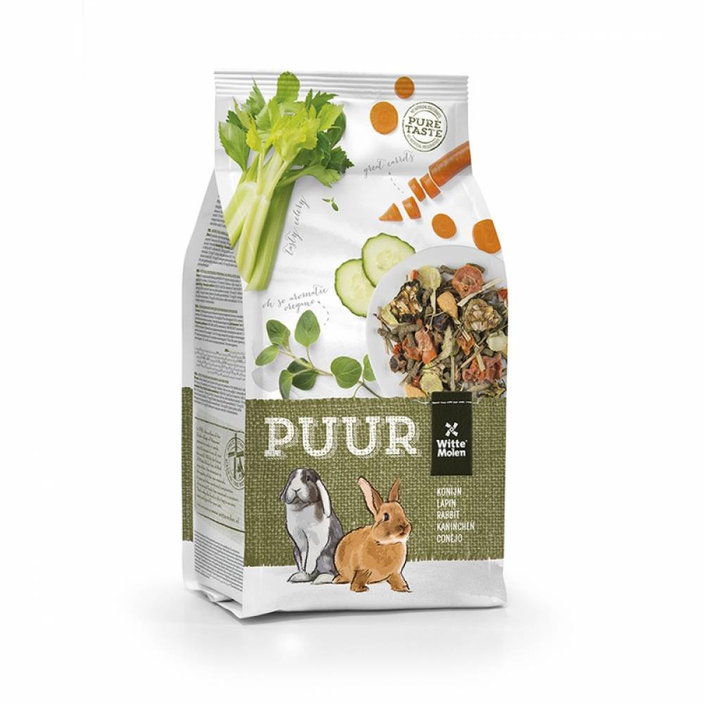 PUUR Witte Molen Премиум храна за зайци 600гр