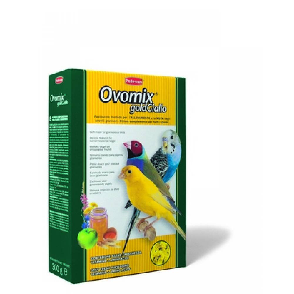Padovan Ovomix Gold Giallo - Яйчена храна за жълт цвят - 300гр