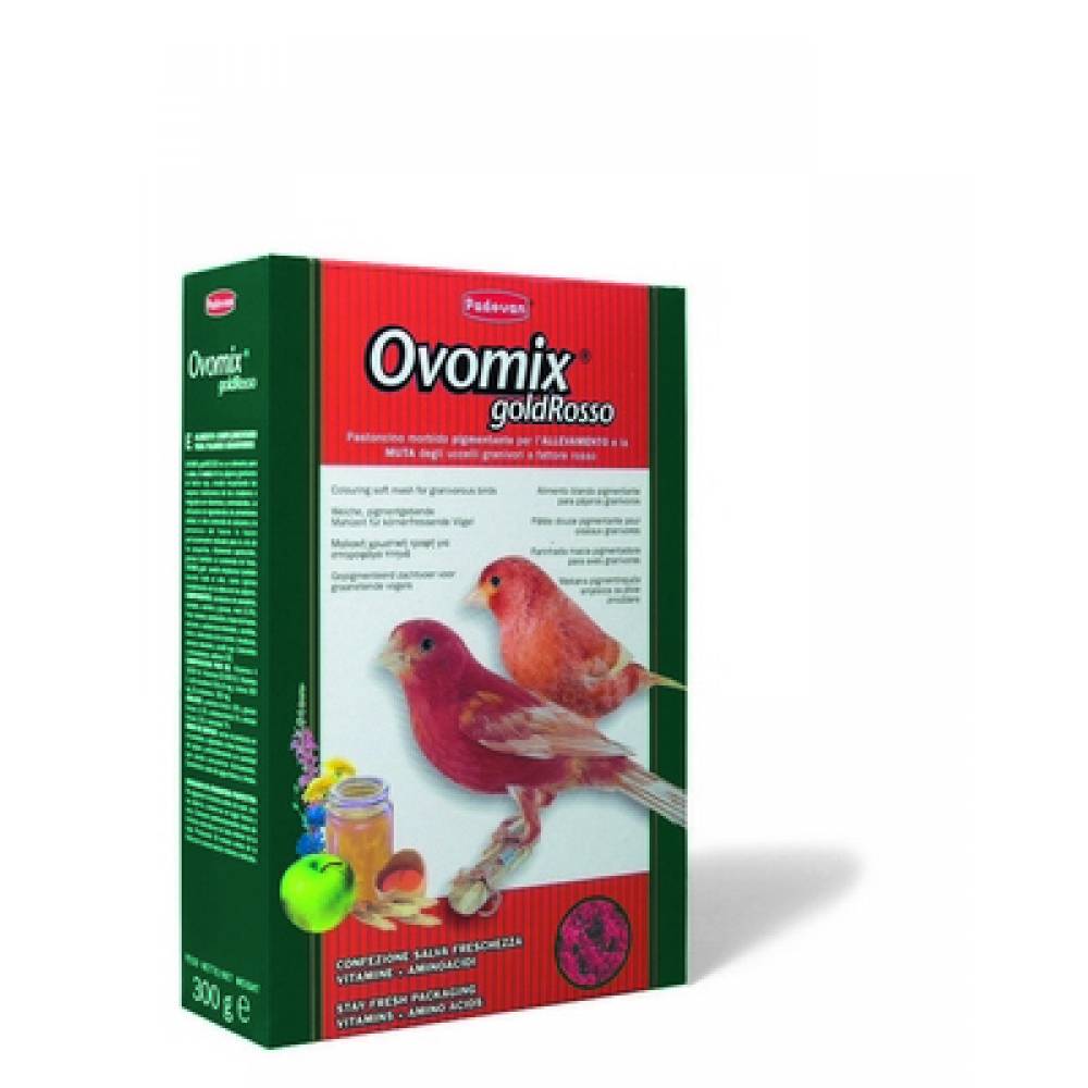 Padovan Ovomix Gold Rosso - Яйчена храна за червен цвят - 300гр